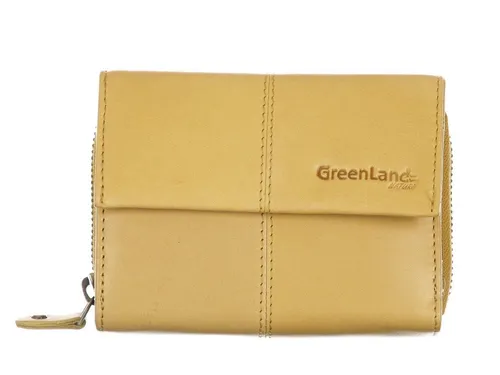Geldbörse GREENLAND NATURE, gelb (safran)
