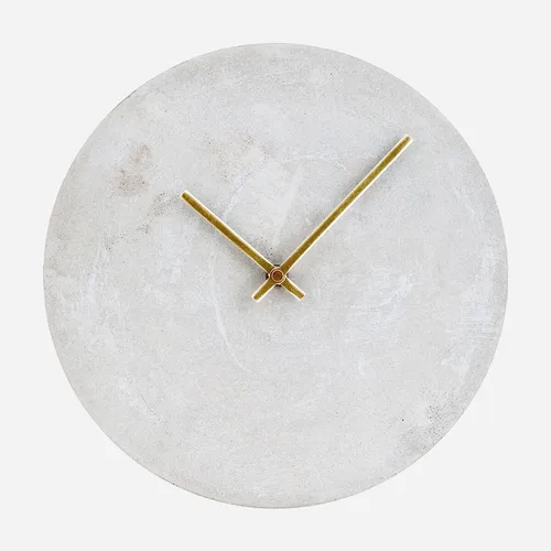 Wanduhr rund aus Beton von House Doctor