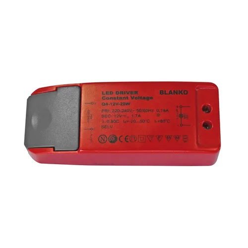 LED Trafo Konstantstrom Netzteil Transformator 230V - 12Volt 20 Watt 1,7Ah #6808