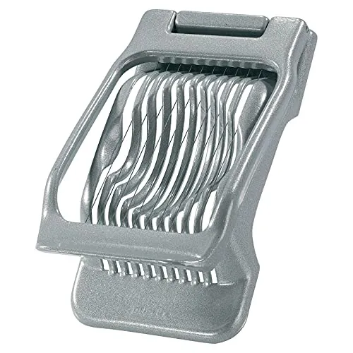 Westmark Eierteiler, Retro-Verpackung, Aluminium/Rostfreier Edelstahl, 13,5 x 7,9 x 2,9 cm, Duplex, Grau, 1020RT60