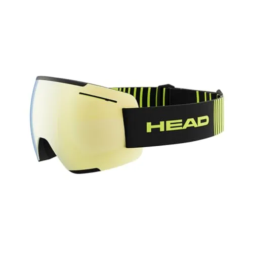 HEAD F-LYT Skibrille Lime/Schwarz
