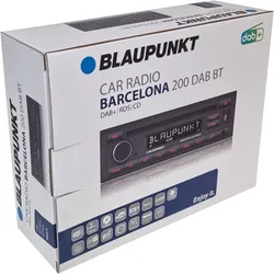 Blaupunkt Barcelona 200 DAB BT - Autoradio mit DAB+, USB und Aux-In, ideal für hochwertige Musik-Streaming-Erlebnisse im Auto