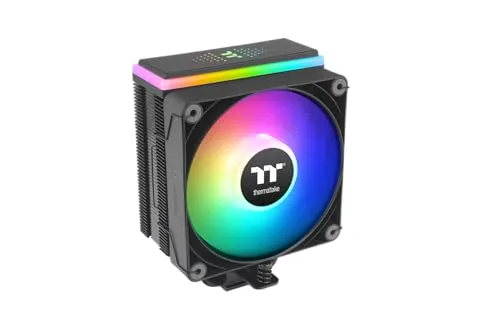 Thermaltake ASTRIA 200 ARGB CPU-Kühler - High Performance Kühler mit atemberaubenden ARGB-Effekten, leise und kompatibel mit Intel und AMD Sockeln