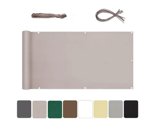 Sekey Balkon Sichtschutz 90x600cm von Sekey