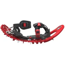 TSL Damen Schneeschuhe Symbioz Elite, Ruby, S - Schneeschuhe für Damen, hergestellt in Frankreich! Flexibler Rahmen und Bindung, inklusive Schneeschuhtasche, ideal für Schuhgrößen 37-50 und Körpergewichte 30-80kg.