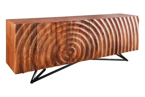 riess-ambiente Lowboard ZEN 180cm braun/schwarz