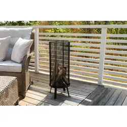 FEUERKORB BASTIAN – Gemütliche Feuerstelle für Garten und Terrasse - Feuerstellen, stilvoller und robuster Feuerkorb, ideal für entspannte Abende im Freien.