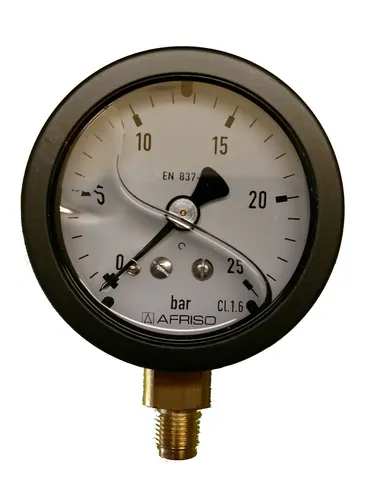 Öldruck Manometer Glyzerin 1/8