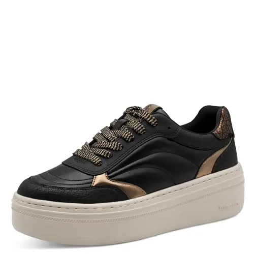 Tamaris Schnürschuh 100% vegan - Halbschuhe aus 100% veganem Kunstleder, mit ultraleichter EVA-Sohle und herausnehmbarer Innensohle, ideal für umweltbewusste Fashion-Liebhaber.