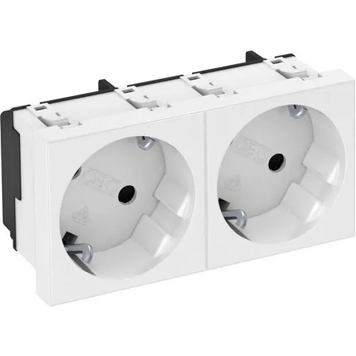 OBO STECKD.33°, 2-FACH 250V,10/16A / STD-D3S RW2 6120103