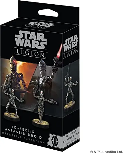 Atomic Mass Games Star Wars Legion IG-Series Assassin Droids Expansion | Two Player Miniatures Battle Game | Strategy Game | Ages 14+ | Average Playtime 3 Hours | Made, Multicolor (SWL99)