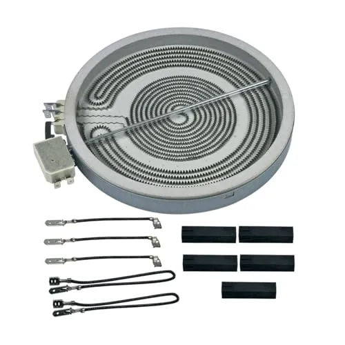 Bauknecht Zweikreis Heizkörper Kochfeld 2100/700W - Ersatzteil für Kochfelder, Original Erstausrüsterqualität, sorgt für gleichmäßige Wärmeverteilung und optimale Kochresultate.