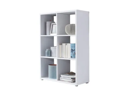 BMG Möbel Standregal NIZZA in weiß von BMG Möbel
