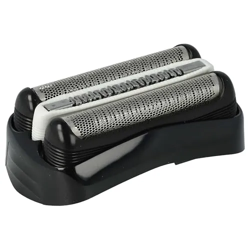 vhbw Rasierkopf kompatibel mit Braun Cruzer clean 5, 6 Elektrorasierer - Scherkopfkassette, schwarz