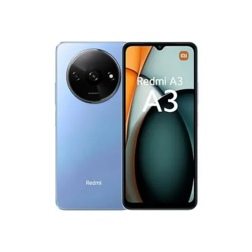 Xiaomi Redmi A3 4GB/128GB - Blau - Simlockfreies Handy mit 6,53 Zoll Display, Octa-Core-Prozessor und 5000 mAh Akku für lange Laufzeit. Ideal für Videos, alltägliche Anwendungen und schnelle Entsperrung durch Fingerabdrucksensor.