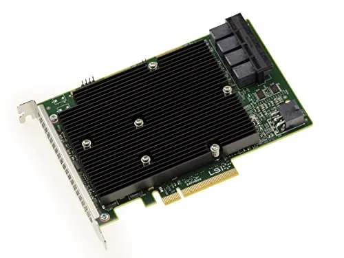 Kalea-INFORMATIQUE OEM LSI 9300-16i PCIe 3.0 SAS + SATA Controller-Karte - 12GB - 16 INTERNE Ports - SAS9300-16i 03-25600-01B