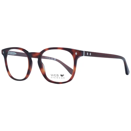 Web Brillenfassung WE5410 052 52 für Herren - Stilvolle Herrenbrille in Braun, gefertigt aus hochwertigem Azetat. Mit einer Brillenbreite von 140 mm und inklusive Original-Etui. Ideal für den täglichen Gebrauch!