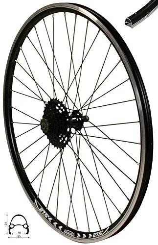 Redondo 27,5 Zoll Hinterrad Laufrad mit 9-Fach Kassette