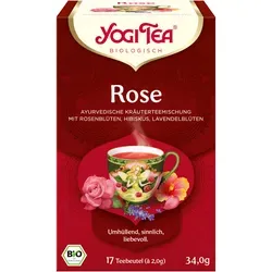 Yogi TEA Rose Bio 17X2.0 g
