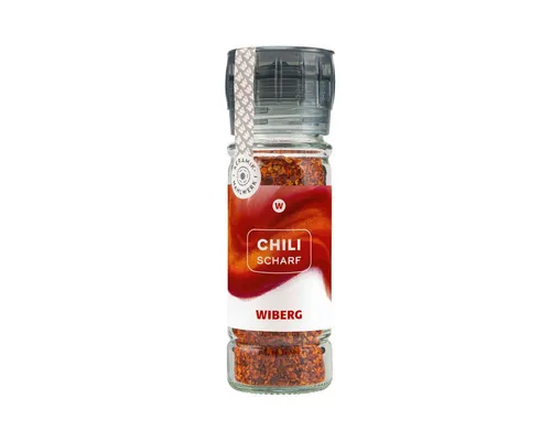 WIBERG Gewürz, Wiberg Gewürzmühle Chili scharf geschrotet pikante Aromen 40g