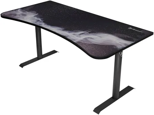 Arozzi Gamingtisch Arena schwarz - höhenverstellbar, 160x82 cm, ideal für Gamer und Home Office