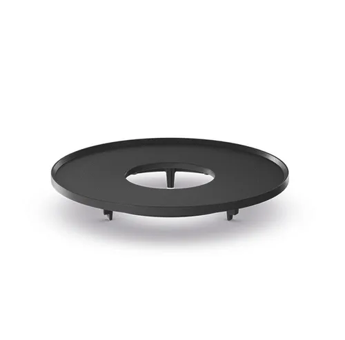 Plancha für Moon 45 Feuerschale von höfats - Grillzubehör aus Gusseisen in schwarz, ideal für perfekte Grillresultate und ein einzigartiges Outdoor-Erlebnis.