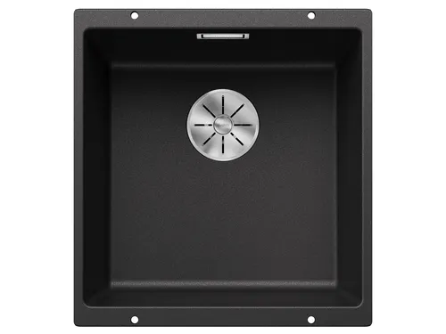 BLANCO SUBLINE 400-U | Granitspüle aus SILGRANIT anthrazit in grau von BLANCO