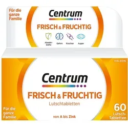 Haleon CENTRUM frisch & fruchtig Lutschtabletten 60 St.