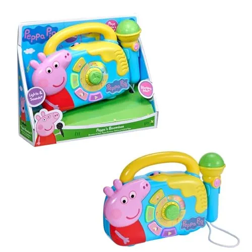 Produktbild Peppa Pig Boombox | Musik-Spielset mit Mikrofon