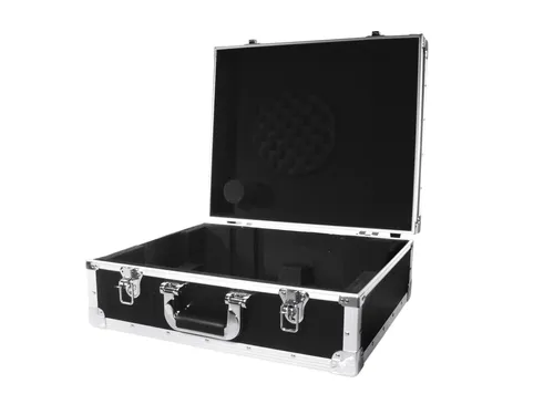 Produktbild ROADINGER Plattenspieler-Case schwarz -S- | Robustes Flightcase für Plattenspieler