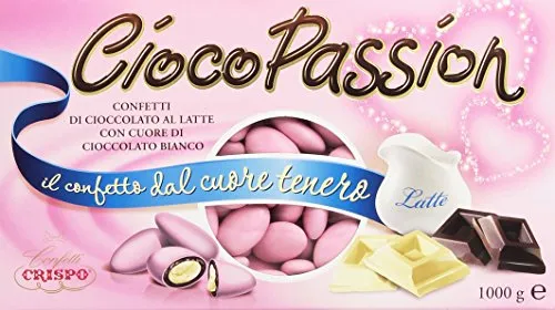 CONFETTI CRISPO | CiocoPassion | CLASSICO ROSA | 1 Kg in pink von Cioco Passion