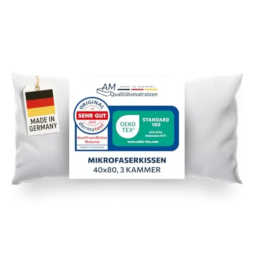 DormiGood Premium Mikrofaser Kissen 40x80