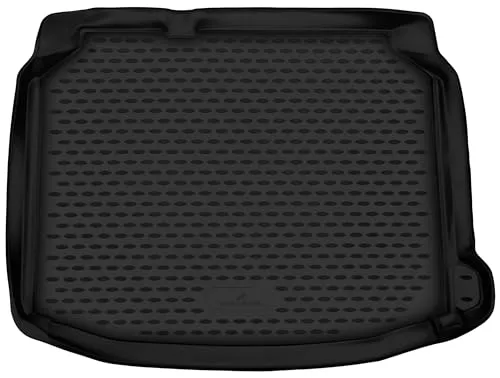 WALSER Kofferraumwanne Passform XTR für SEAT LEON (5F1) - Passgenaue Kofferraumwanne aus strapazierfähigem, rutschfestem Material. Ölabweisend und wasserdicht, mit hohem Rand für optimalen Schutz und einfache Reinigung. Ideal für alle Wetterbedingungen.
