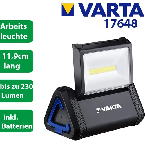Varta Work Flex® Area Light 17648  - Stoßfest  - Strahler - bis zu 230 Lumen