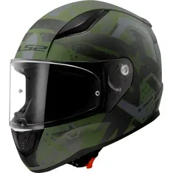LS2 RAPID II THUNDERBIRDS Military Green, M - Integraler Motorradhelm mit leichtem HPTT-Polycarbonat, hypoallergener Innenausstattung und umfangreichem Belüftungssystem für maximalen Komfort und Sicherheit.