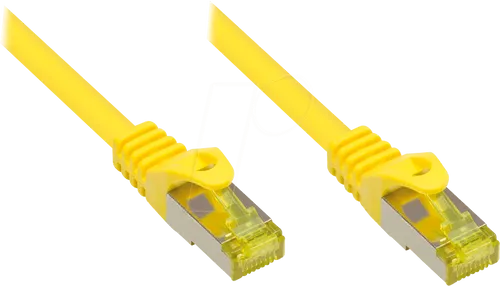 GC 8070R-003Y - Patchkabel - Cat.7 Rohkabel, gelb, 0,25 m