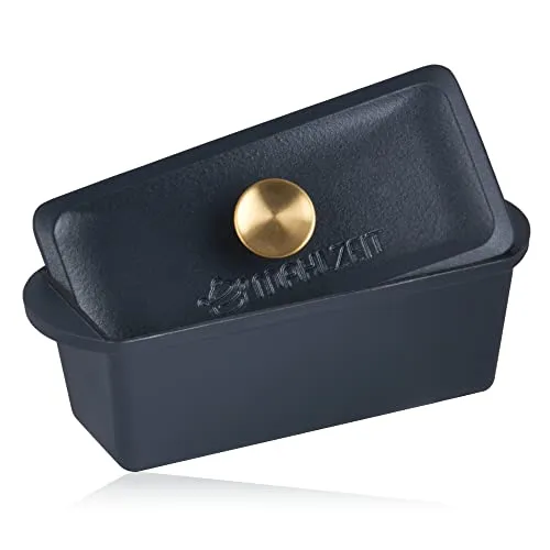 Mahlzeit Gusseisen Bräter mit Deckel | 3 Liter | Blue Berry - Pfannen mit 3 Litern Volumen, ideal für vielseitiges Kochen, Braten und Schmoren auf allen Herdarten, inklusive Induktion. Perfekt zum Anbraten von Fleisch und für das Dutch Oven Erlebnis.