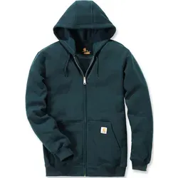Carhartt Midweight Zip Hoodie - Grau, Größe XS für Männer - Herren-Sweatjacke mit dreiteiliger Kapuze und praktischen Fronttaschen, ideal für lässige Outfits und kühle Tage.