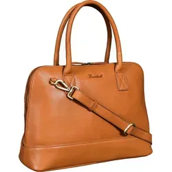 Benthill Damen Handtasche aus hochwertigem Rindsleder - Vintage Henkeltasche in Braun - Elegante Damen-Handtasche aus robustem Echtleder im Vintage-Look. Geräumig und stilvoll, ideal für den Alltag und als Geschenk für besondere Anlässe.