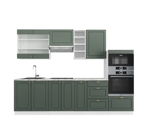 Vicco Küchenzeile Fame-Line 280 cm in grün von Vicco