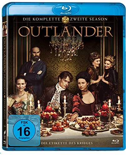 Outlander - Die komplette zweite Season (4 Blu-rays) - Historien Drama über Claire und Jamie, die versuchen, den Jakobitenaufstand zu verhindern und ihre Liebe inmitten von Intrigen und Gefahren zu bewahren.