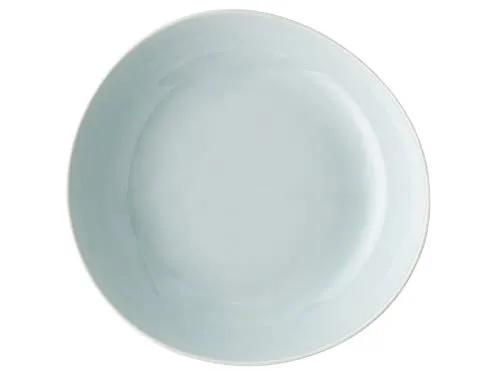 Rosenthal Speiseteller Junto Opal Green 25 cm - Tiefer Speiseteller aus feinem Porzellan in zartem Opalgrün mit einzigartigem Rautenrelief. Ideal für Vorspeisen, Salate und Desserts – perfekt für stilvolle Tischpräsentationen.