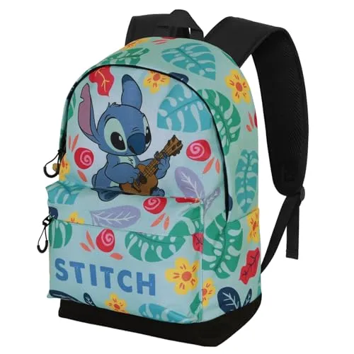 Disney Lilo und Stitch Guitar-FAN HS Rucksack 2.2, Grün, 31 x 44 cm, Kapazität 24 L