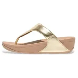 Fitflop Lulu Metallic Ledersandalen für Damen (39) von FitFlop