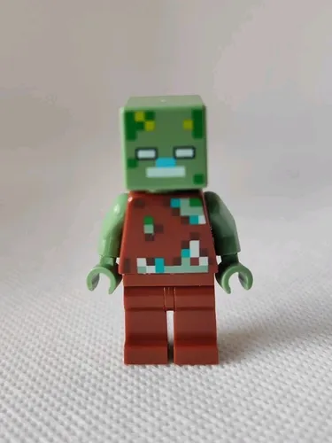 LEGO Minecraft Das Froschhaus - Kreatives Spielzeug-Haus mit Figuren, Zombie und Schleim für spannende Rollenspiele ab 8 Jahren