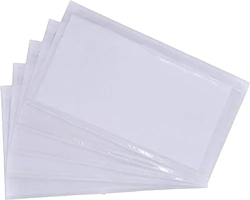 Pakomat Lieferscheintaschen Dokumenttaschen DIN DL lang transparent selbstklebend (1000)