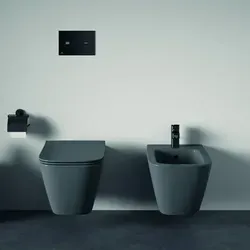 Ideal Standard i.life B Wandbidet, Grau glänzend von Ideal Standard