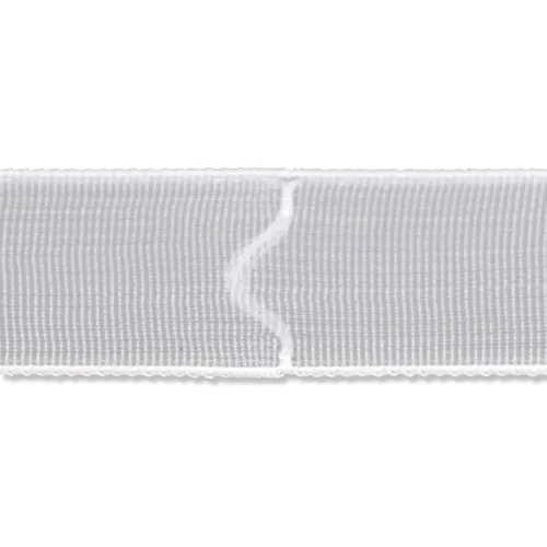 Raffrolloband Gardinenband Faltrollo Raffrollo 18 mm, Transparent 10 Meter