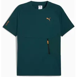 Puma Herren-t-shirt Pumatech Pocket Grün 62967375 R S
