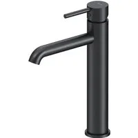 AM.PM Spike Waschtischarmatur Hoch Schwarz - Bad- & Duscharmaturen: Eleganter Einhebelmischer aus hochwertigem Messing mit präziser Temperaturregelung und spritzfreiem Wasserstrahl für ein komfortables Nutzungserlebnis.